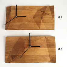 Butcher Block Clock