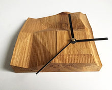 Butcher Block Clock