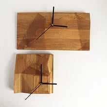 Butcher Block Clock
