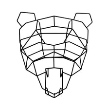Polar Bear Geometric Animal Head